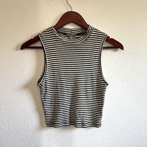 Striped Crop Top